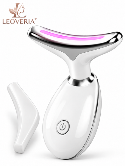 LEOVERIA® 7 Renk LED Işıklı Yüz Masaj Aleti